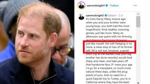 Star hairdresser's savage Prince Harry sledge