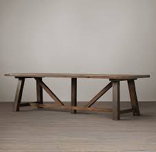 Trestle Rectangular Dining Table Rectangular Dining Table Dining Table Trestle Dining Tables