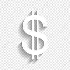 Explore free money png images & money transparent images on vhv.rs. United States Dollar Sign Vector White Icon With Soft Shadow On Transparent Background Royalty Free Cliparts Vectors And Stock Illustration Image 80930678