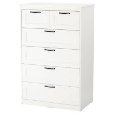 Songesand 6 Drawer Chest White Ikea Chest Of Drawers 6 Drawer Chest Shabby Chic Dresser