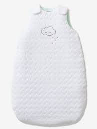 Bien chaude et douillette, en coton à l'étérieur, intérieur en minky tout doux, et rembourrée de ouate pour tenir bébé. Gigoteuse Bebe Bio Collection Special Prematures Blanc Linge De Lit Deco