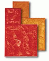 Texturing tools to create stamped concrete slate patterns are available for rentals. Opa Locka Stone Deco Crete Supply