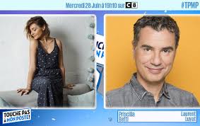 Médias le mag, l'interview avec laurent luyat. Tpmp Julien Courbet Recoit Priscillia Betti Et Laurent Luyat