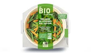 Bol Vapeur Brocolis Carottes Haricots Verts Bio Surgeles Picard