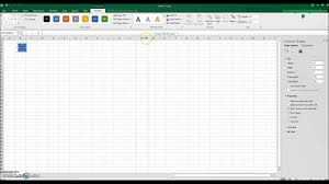 Graph paper template for room design. How To Create Graph Paper In Excel Youtube
