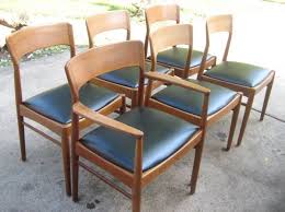 Danish Modern Mid Century Teak Dining Chairs Craigslist Find Mid Century Teak Dining Chairs Teak Dining Chairs Dining Chairs