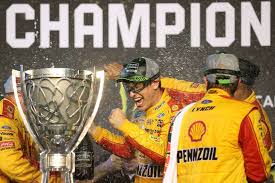 All of the championship 4 drivers led laps and all had shots at the win and title, but logano was the one. Joey Logano Spoils Big Three Party To Win Nascar Title San Antonio Express News