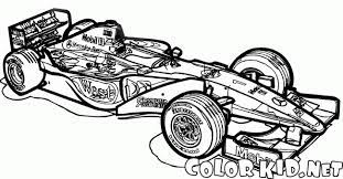 875x620 formula 1 race car. Coloring Page Formula One 1991