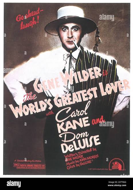 1977 The World's Greatest Lover movie poster, Director: Gene Wilder Stock  Photo - Alamy
