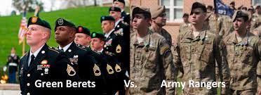 Wikipedia.org however, being a member of ranger battalion, the ones who wear the tan beret, is something entirely different. Green Berets Vs Rangers 5 Major Differences