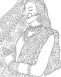Pin On Beautiful Women Coloring Pages For Adults