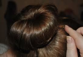 Make your own doughnut bun with a large, stretchy tube sock. Edinburgh Lifestyle Blog How To Use A Hair Doughnut Ever So Juliet