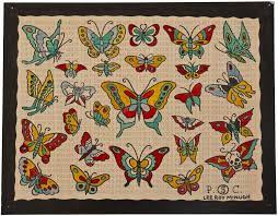 Tattoogallery Pg 4 Traditional Butterfly Tattoo Vintage Tattoo Design Antique Tattoo