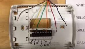 Most thermostats have a note right on them which color wire goes to which terminal. A Complete Guide On The Thermostat Wiring Color Code