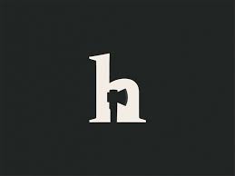 Hatchet Letter H Letter Logo Design Letter H Logo Lettering H