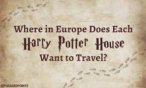 Gryffindor, for example, tends to get thought of as the best house to be in because all the main characters were there. The European Travel Preferences Of Each Harry Potter House Survey