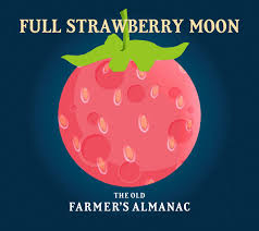 How many hours, minutes and seconds ago? Strawberry Moon Full Moon In June 2021 The Old Farmer S Almanac