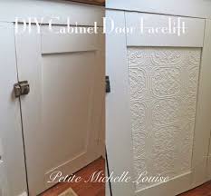 Cabinet doors and hardware for diy and professional projects. Petite Michelle Louise Diy Cabinet Door Facelift Diy Cabinet Doors Bathroom Cabinets Diy Cabinet Door Makeover