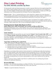 Jun 07, 2021 · to make the printable into a label i printed it on label paper from the copy store. Disc Label Printing Arvato Digital Services