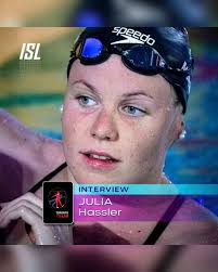 👀 Watch the interview with Julia Hassler! And swipe 👈 so you don’t miss  her win in the women’s 400m freestyle in match 7 of Season 3!, You can  clearly tell that Julia always has fun swimming for ...