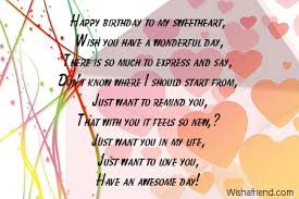 Happy birthday to my boyfriend text. Boyfriend Birthday Poems