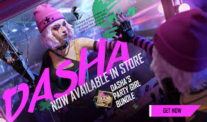 Free fire max is designed exclusively to deliver premium gameplay experience in a battle royale. Free Fire India Official On Twitter The Spunky Party Girl New Character Dasha And Dasha S Party Girl Bundle Is Now Available In Store Get Dash From The In Game Store And Turn