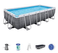 Bestway Frame Pool Set 488 X 244 Rattan 56996 Frame Pools Hersteller Bestway Pools Pool Gigant De Bestway Und Intex Pools Von Deutschlands Pooldiscounter