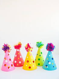 Diy Birthday Hats For Adults Pom Pom Hedgehogs Diy Yarn Pom Pom Yarn Diy Kids Party Hats