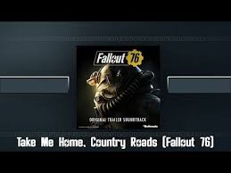 джон денвер Take Me Home Country Roads текст песни Fallout 76 Official Teaser Trailer Youtube
