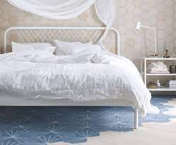 nesttun bedframe wit lonset 160x200 cm ikea ikea bed luxe slaapkamer bedkader