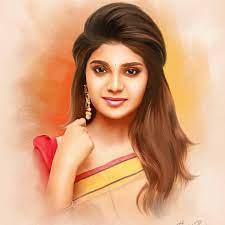 An Amazing Art Iamaathmika Aathmika Aathmikaofficial Naragsooran Katteri Kannainambathe Beauty Cute Love Cinema Actress