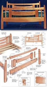 Arts And Crafts Bed Plans Furniture Plans And Projects Woodarchivist Com Woodworking Plans Woodworking Furniture Plans Arts And Crafts Furniture