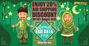 It is likewise called hari raya korban and, in by articulating what are regularly three words as one, aidiladha. Air Shipping Promotion For Hari Raya Haji Website Notice Sgshop
