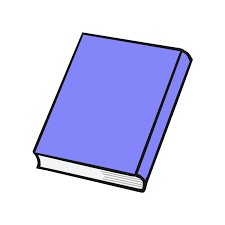 青系のハードカバーの本のイラスト イラスト 本 青