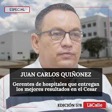 Gerentes de hospitales que entregan los mejores resultados en el Cesar