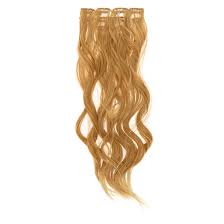 The added volume and length can be removed at the end of your day and reinstalled whenever you would like. Wavy Faux Hair Clip In Extensions Blonde 4 Pack Claire S Us