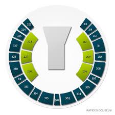Rapides Coliseum 2019 Seating Chart