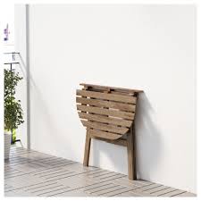 Askholmen Table For Wall Outdoor Folding Light Brown Stained Ikea Wooden Outdoor Furniture Ikea Light Brown Table