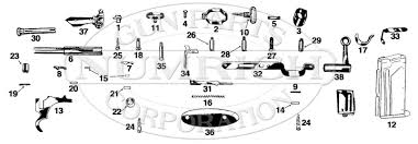 Savage Springfield Stevens 19nra Parts Schematic Numrich Gun Parts
