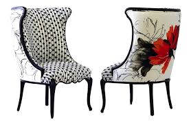 Flora Upholstered Occasional Chair On Chairish Com Upholstered Occasional Chairs Funky Chairs Upholstered Chairs