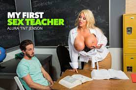 Alura tnt Jenson (Alura Jenson) - Alura TNT Jensons student is  mesmorized by her tits @ My First Sex Teacher
