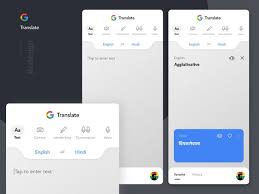 Google Translate Redesign App Interface Design Onboarding Google Translate