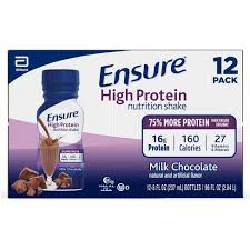 There are 706 calories in 1 small (16 fl. Ensure High Protein Nutrition Shake Milk Chocolate 12 Ct 96 Fl Oz Target