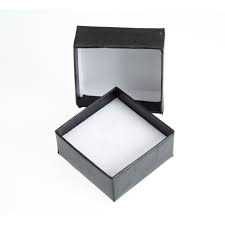 Sold and shipped by eforcity. Two Piece Black Jewellery Box 46mm X 46mm X 22mm Deep Kyd Products
