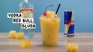 Vodka Red Bull Slush Tipsy Bartender