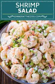 Cover and refrigerate until shrimp are ready to be added. Shrimp Salad Recipe Dinner At The Zoo