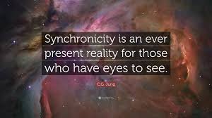 With chad mcknight, brianne davis, aj bowen, scott poythress. C G Jung Quote Synchronicity Is An Ever Present Reality For Those Who Have Eyes To See
