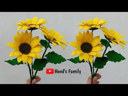 Bahan tersebut dapat digunakan untuk membuat 2 buah bunga matahari. Diy How To Make Felt Sunflower Cara Membuat Bunga Matahari Dari Kain Flanel Yang Simple Youtube Bunga Kain Tenun Kain Flanel Bunga Matahari