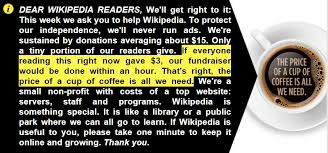 Wikipedia donation received 2003 to 2013. Wikipedia Has A Ton Of Money So Why Is It Begging You To Donate Yours The Washington Post