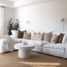 Glossy white coffee table w/led lighting. 20 Modern Apartment Decor Ideas To Suit Any Size Space